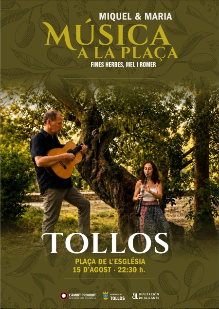 Cartell Música a la Plaça
